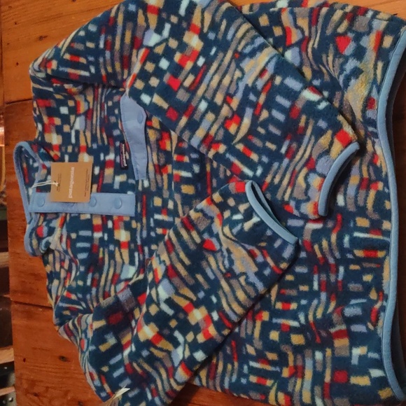 Nwt Patagonia youth sz xl 14 synchilla fleece pullover great colors and …